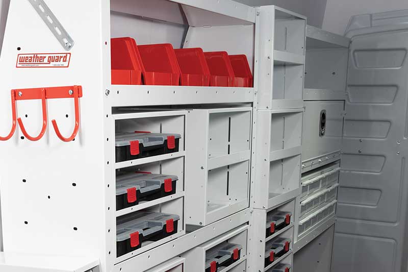 Hydraulic Lift Equipment Transport Vans - Driverge Vehicle Innovations